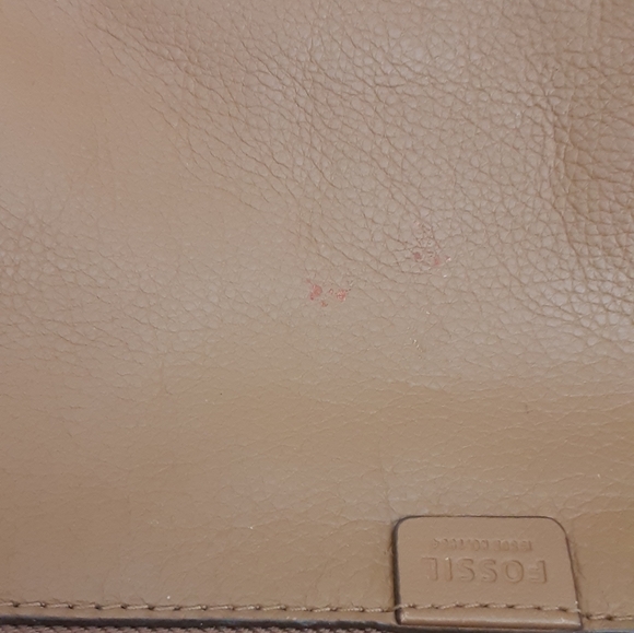 Fossil Riley English tan Leather Backpack - Picture 7 of 13